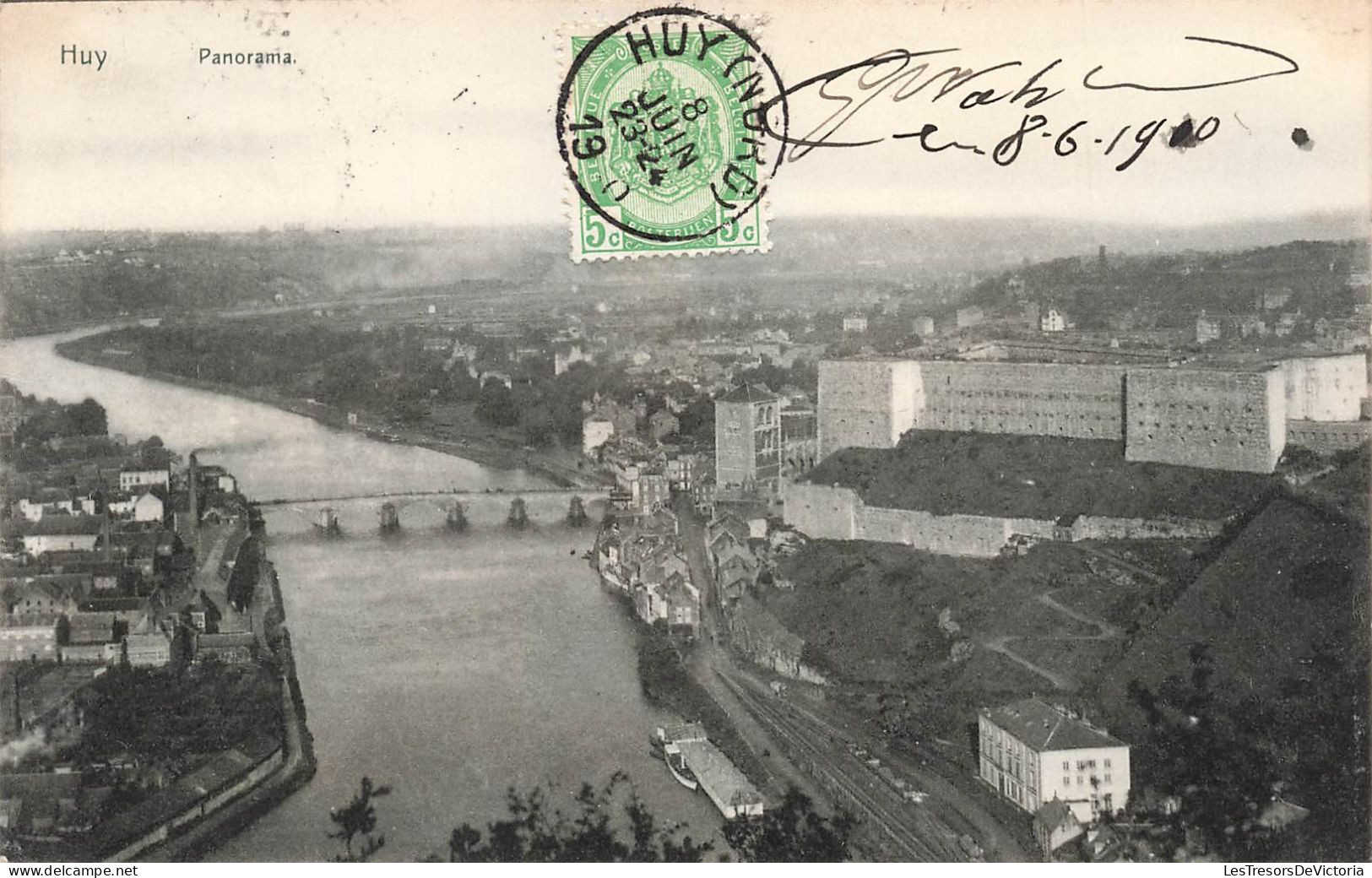 BELGIQUE - Huy - Panorama - Carte Postale Ancienne - Huy