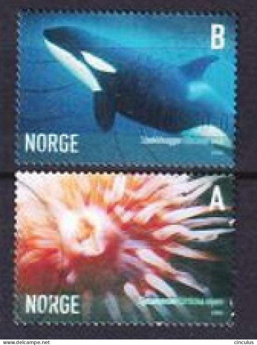 2005. Norway. Marine Life. Used. Mi. Nr. 1544-45 - Used Stamps