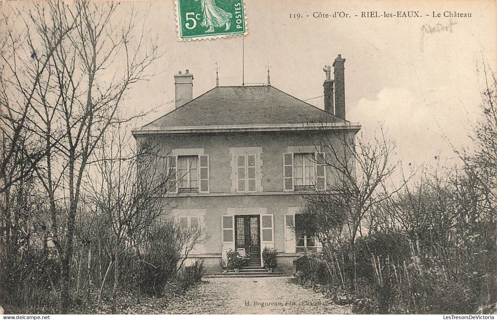 FRANCE -  Côte D'Or - Riel Les Eaux - Le Château - Carte Postale Ancienne - Other & Unclassified