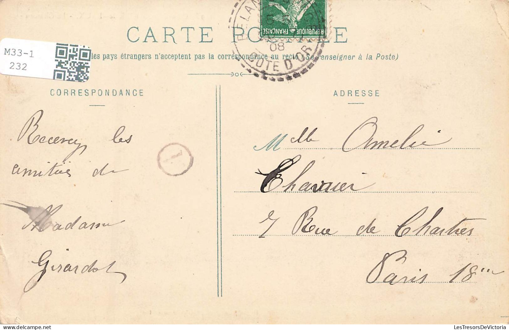 FRANCE -  Côte D'Or - Riel Les Eaux - Le Château - Carte Postale Ancienne - Sonstige & Ohne Zuordnung