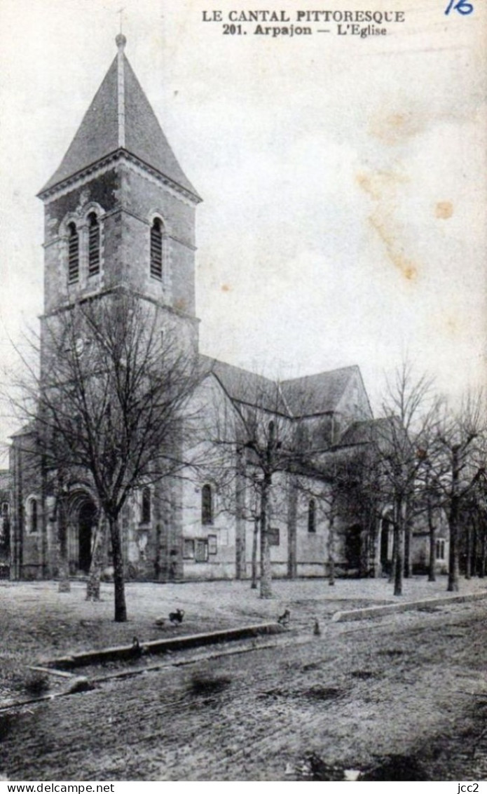 15 - Arpajon - L'église - Arpajon Sur Cere