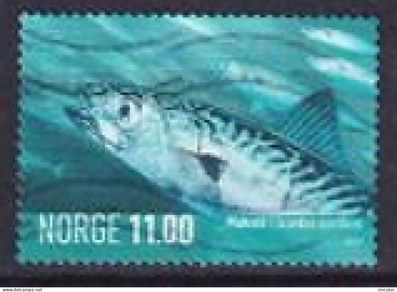 2007. Norway. Atlantic Mackerel (Scomber Scombrus). Used. Mi. Nr. 1616 - Used Stamps