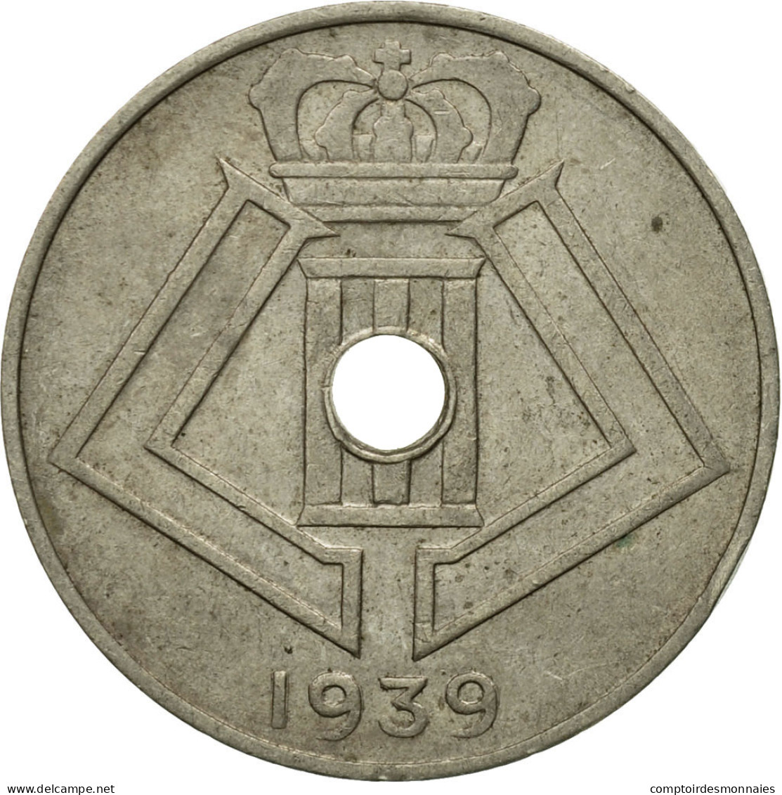 Monnaie, Belgique, 10 Centimes, 1939, TTB, Nickel-brass, KM:113.1 - 10 Cents