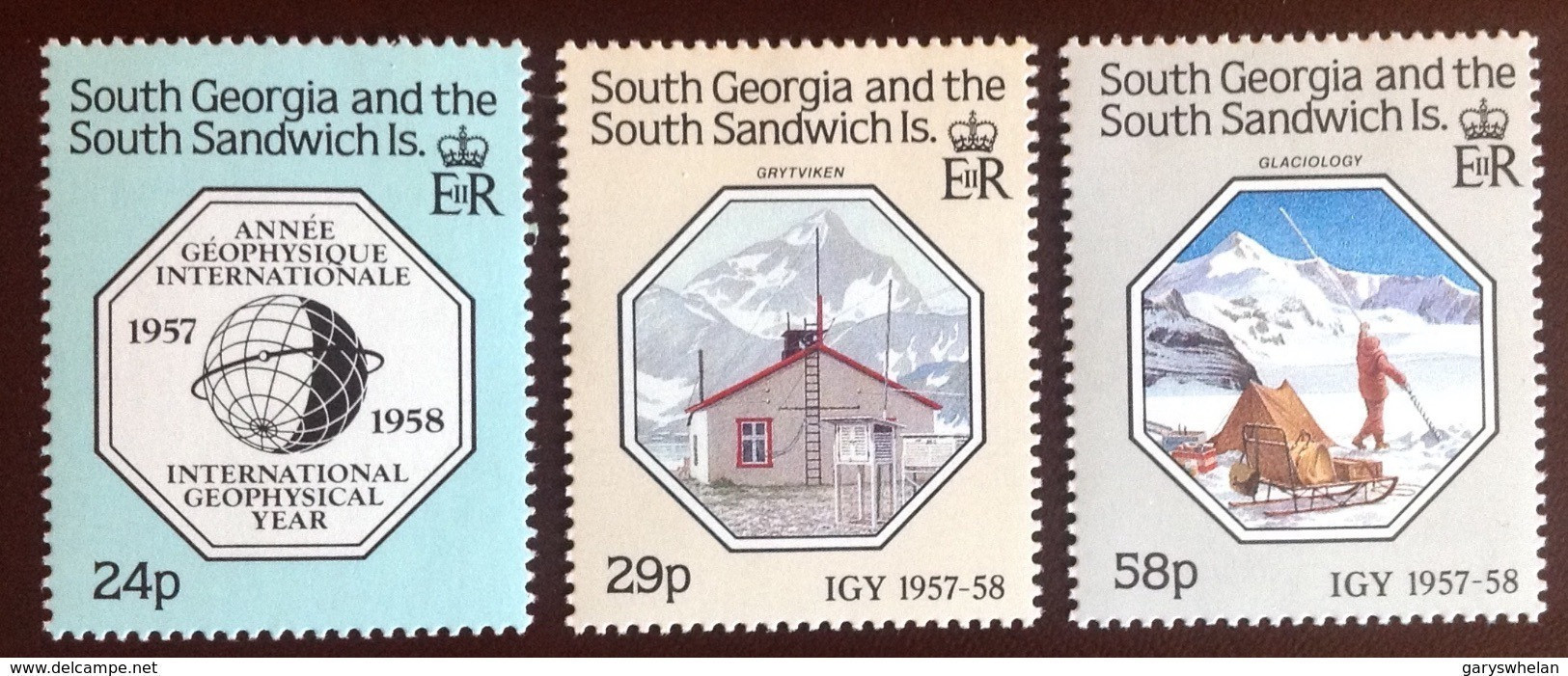 South Georgia 1987 Geophysical Year MNH - Zuid-Georgia
