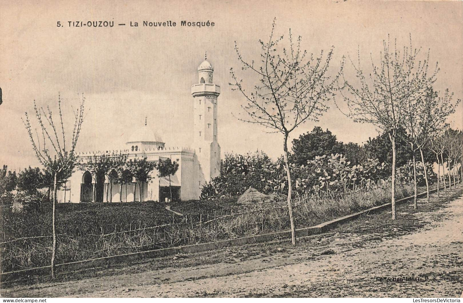 ALGÉRIE - Tizi Ouzou - La Nouvelle Mosquée - Carte Postale Ancienne - Tizi Ouzou