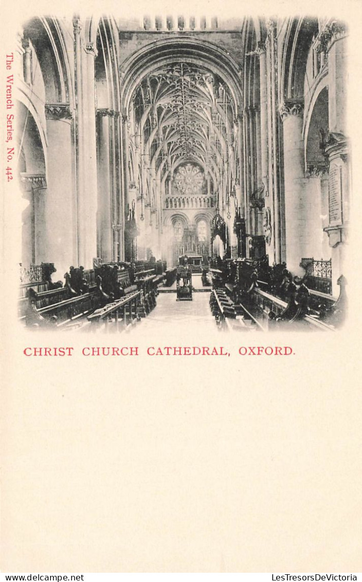 ROYAUME UNI - Angleterre - Oxford - Christ Church Cathedral - Carte Postale Ancienne - Oxford