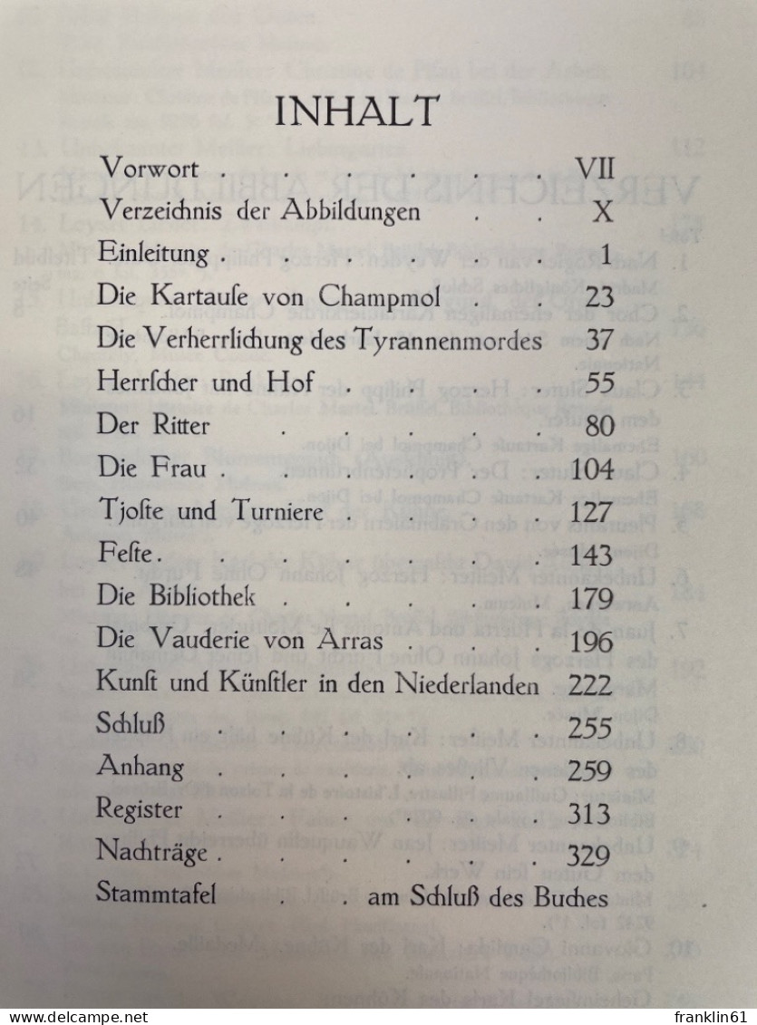 Am Hofe Der Herzöge Von Burgund : Kulturhistorische Bilder. - 4. 1789-1914