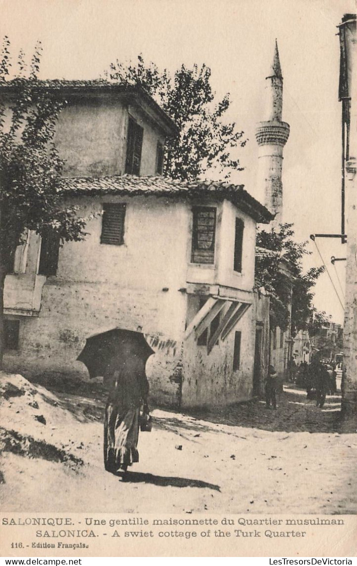 GRECE - Salonique - Une Gentille Maisonnette Du Quartier Musulman - Carte Postale Ancienne - Grèce