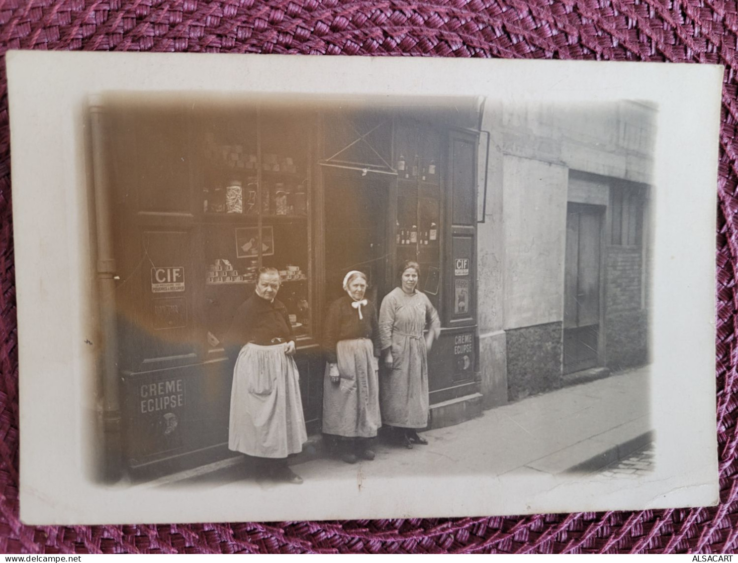 Carte Photo  épicerie - Magasins