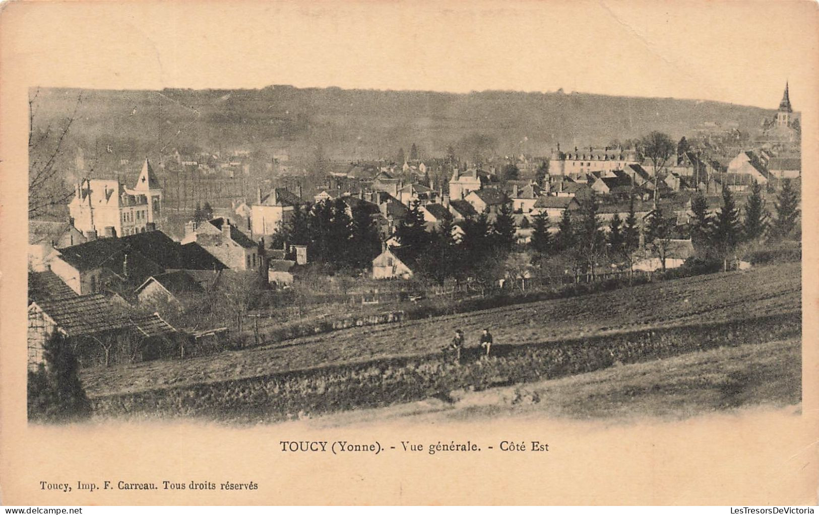 FRANCE - Toucy - Yonne - Vue Générale - Côté Est - Carte Postale Ancienne - Toucy