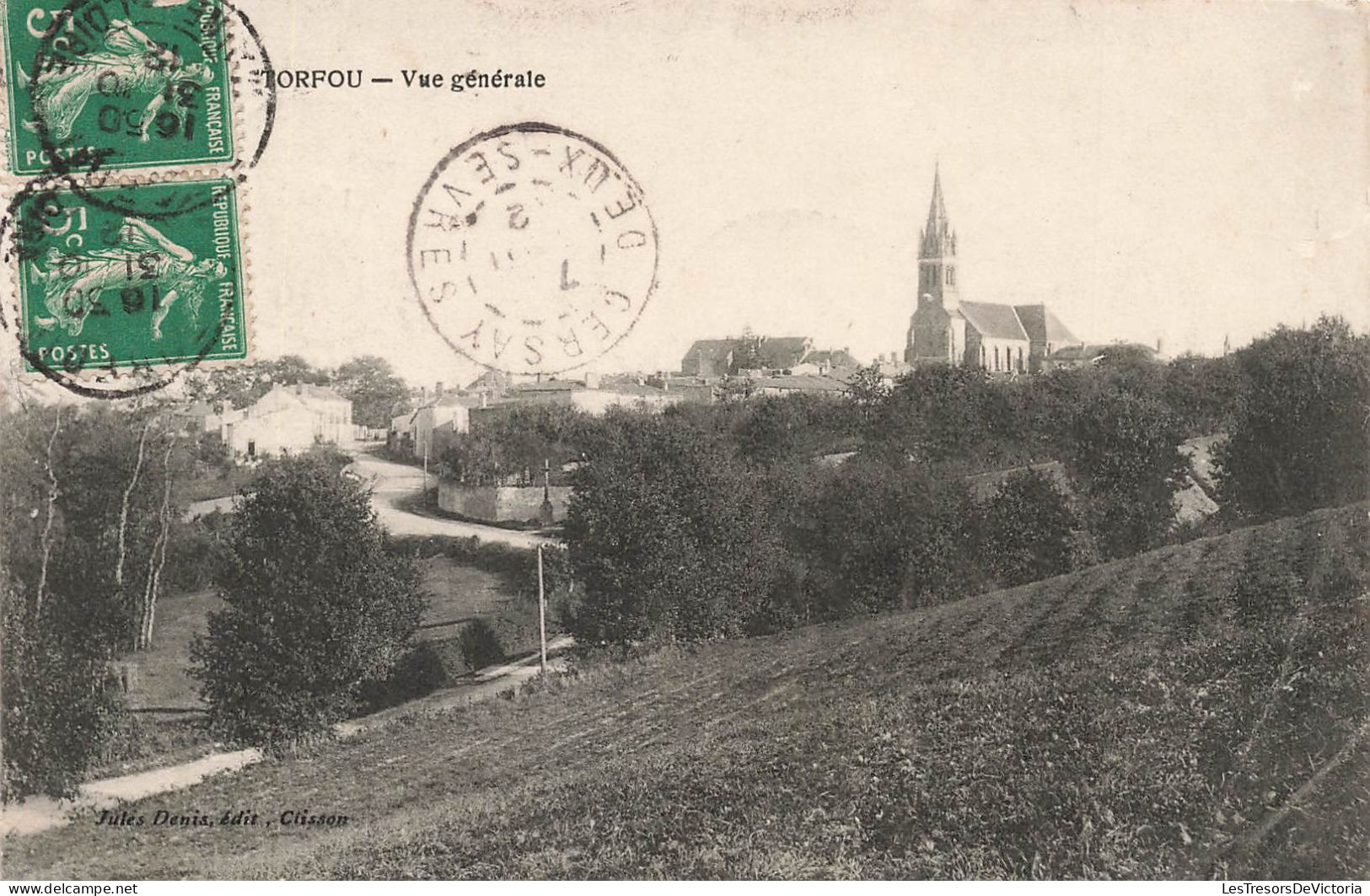 FRANCE - Torfou - Vue Générale - Carte Postale Ancienne - Other & Unclassified