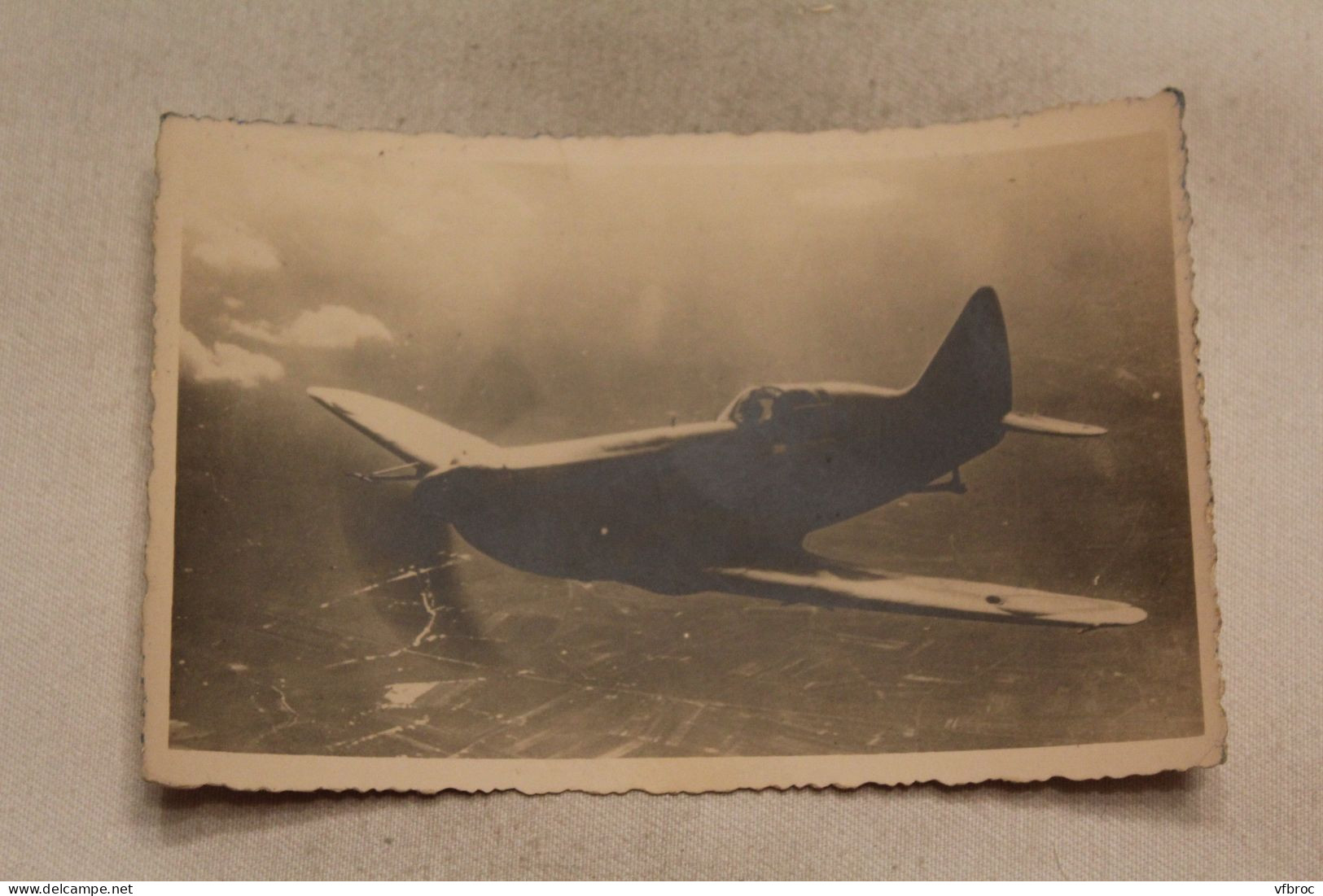 Carte Photo, Avion Dewoitine 520, Aviation - 1919-1938: Entre Guerres