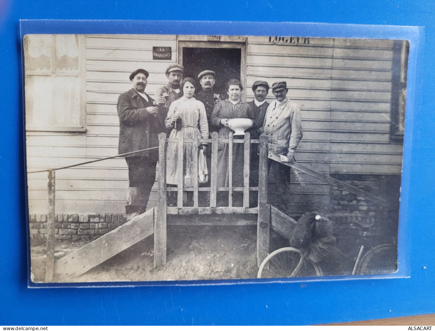 Carte Photo ,   Restaurant Ou Maison En Bois , à La Soupe - Zu Identifizieren