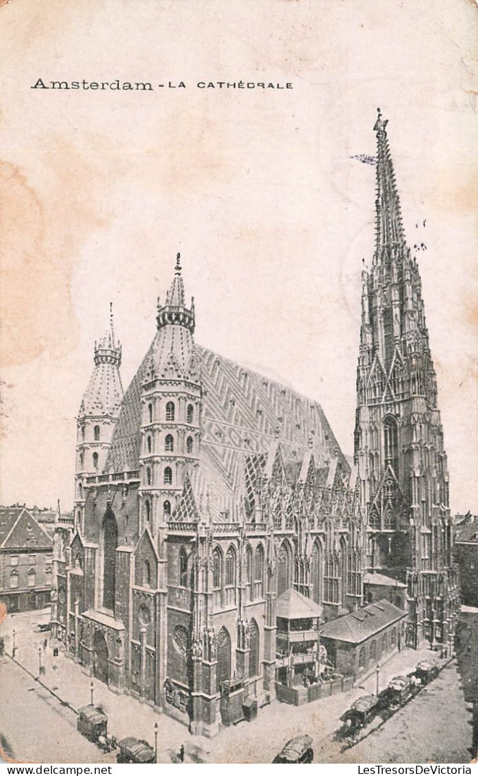 PAYS-BAS - Amsterdam - La Cathédrale - Carte Postale Ancienne - Amsterdam