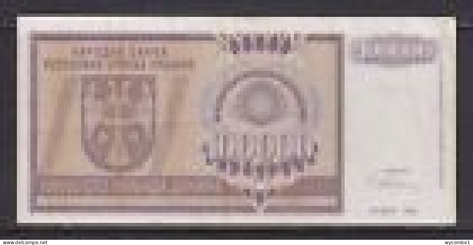 SERBIA - 1992 100000 Dinara Circulated Banknote - Serbia