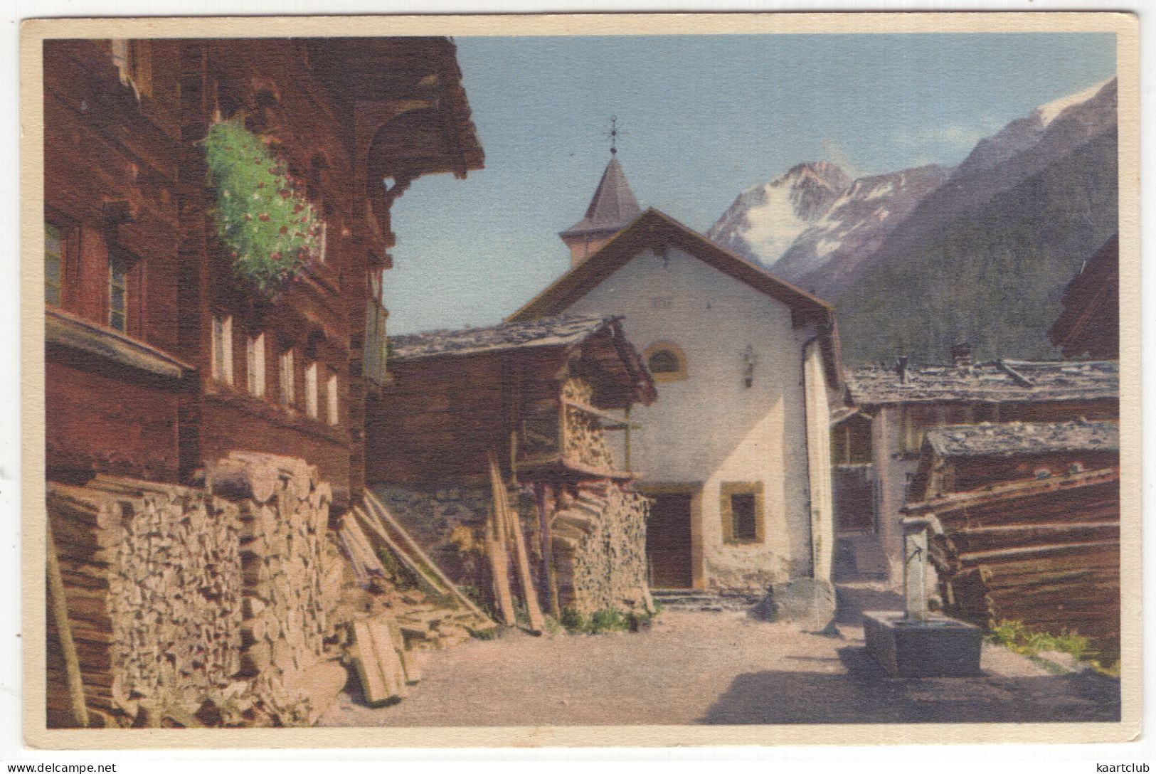 Ferden In Lötschen, Biefschhorn - (Schweiz/Suisse/Switzerland) - Ferden