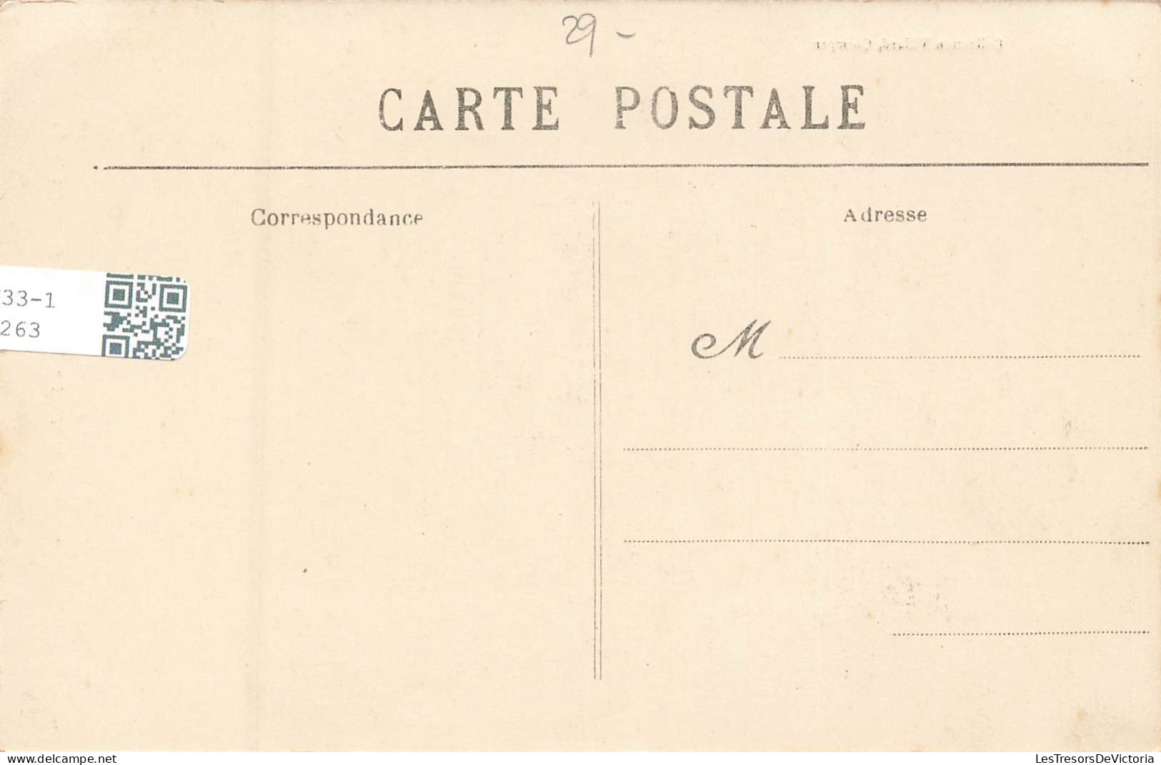 FRANCE -  Mariés De Bannalec - Etude De Costumes - Carte Postale Ancienne - Bannalec