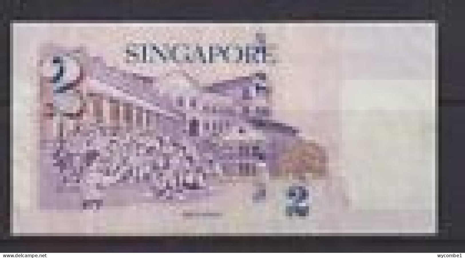 SINGAPORE - 1999 2 Dollars Circulated Banknote - Singapore