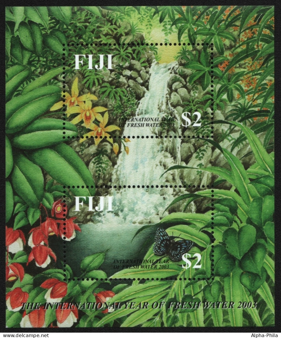 Fidschi 2003 - Mi-Nr. Block 41 ** - MNH - Flora & Fauna - Fidji (1970-...)