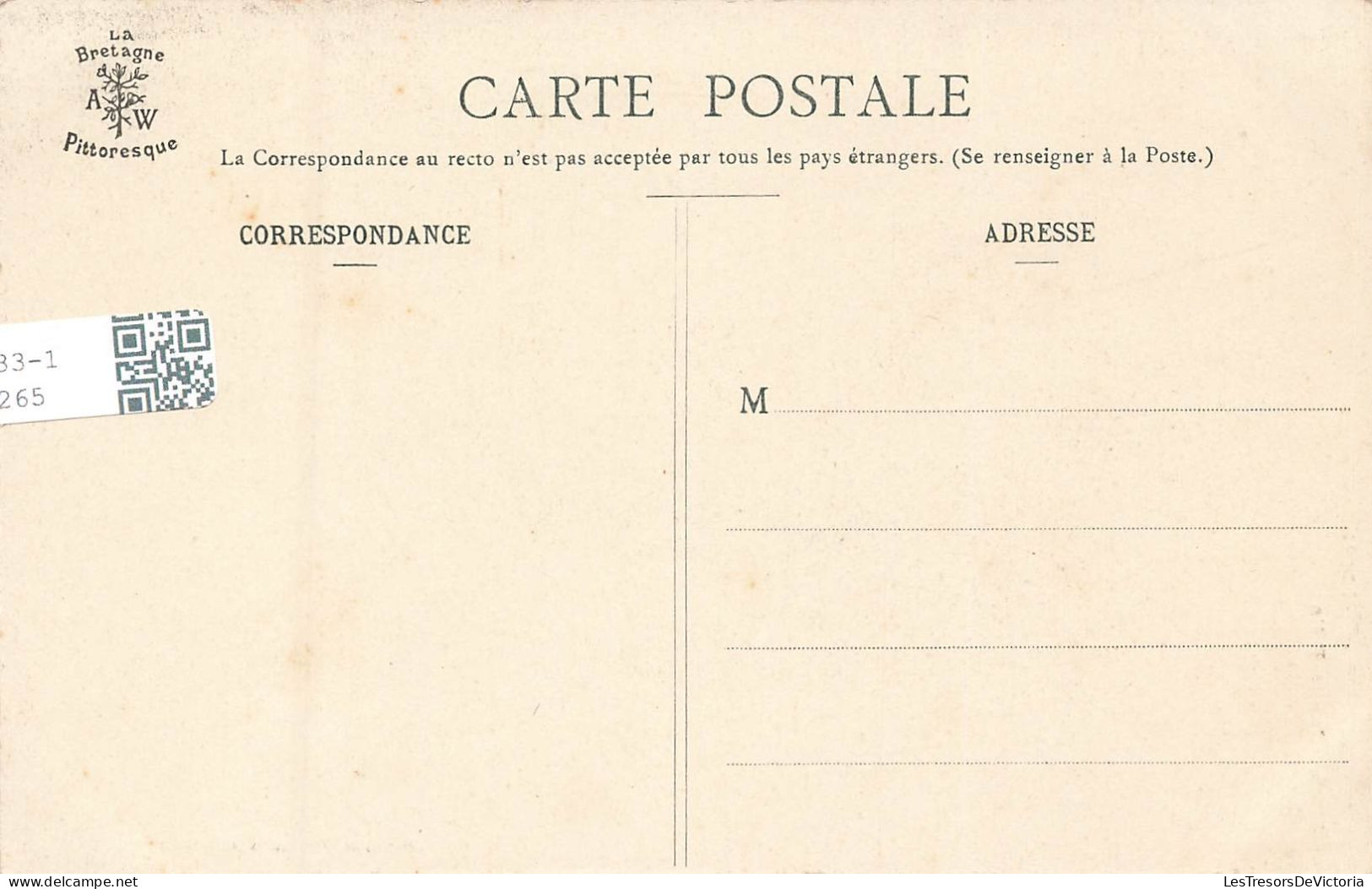 FRANCE - La Bretagne Pittoresque - Jeune Fille De Carhaix - Carte Postale Ancienne - Carhaix-Plouguer