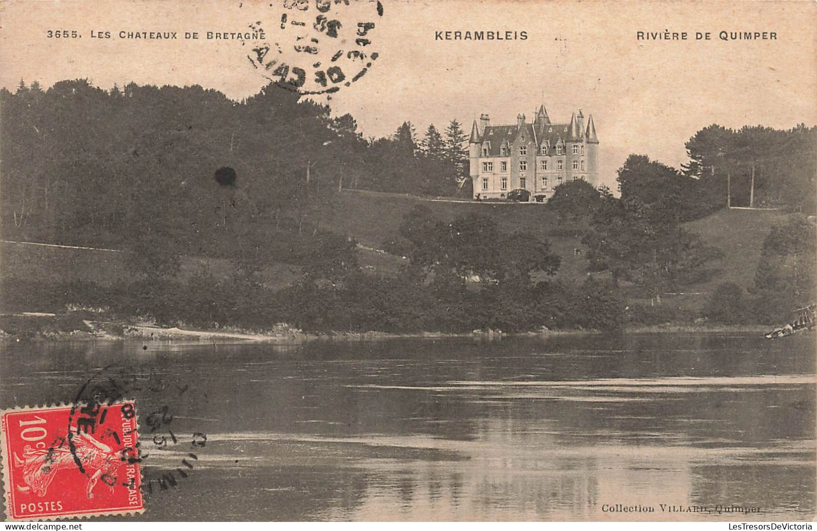FRANCE - Les Châteaux De Bretagne - Rivière De Quimper - Carte Postale Ancienne - Quimper
