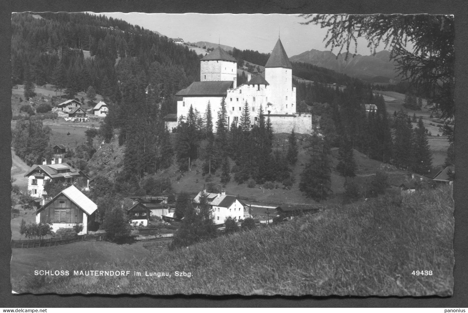 MAUTERNDORF  AUSTRIA, SCHLOSS CASTLE, OLD PC - Mauterndorf