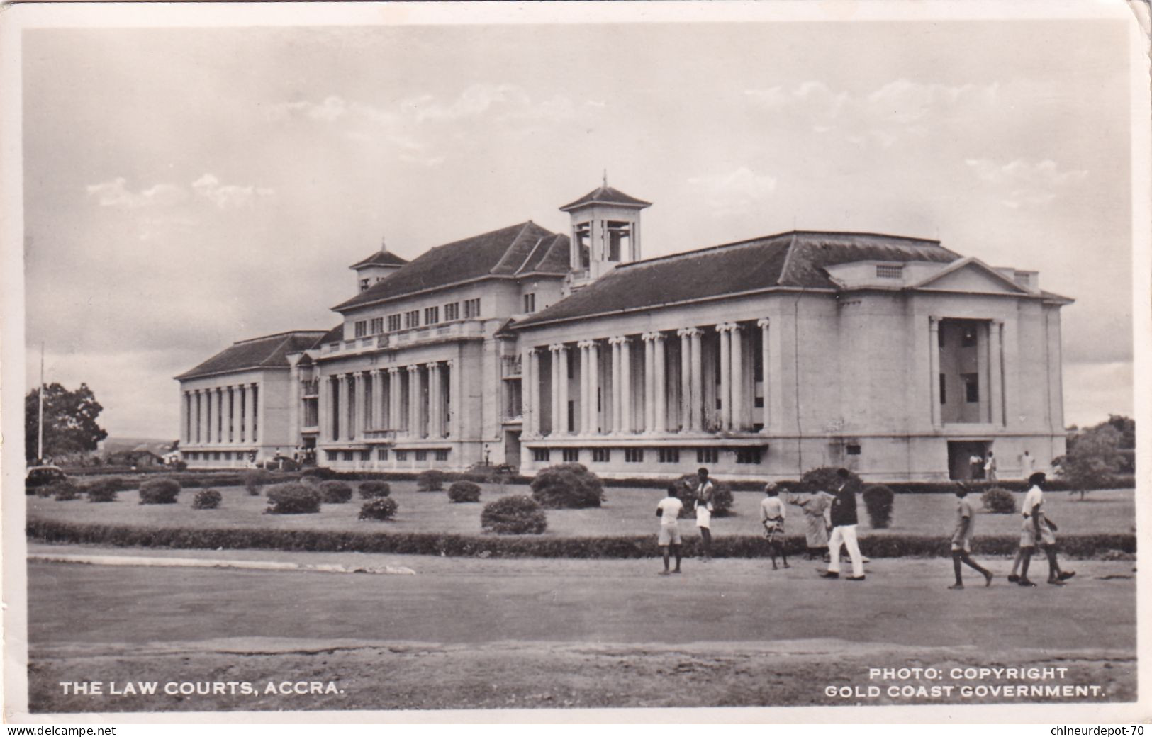 THE LAW COURTS ACCRA PHOTO COPYRIGHT GOLD COAST GOVERNMENT - Ghana - Gold Coast