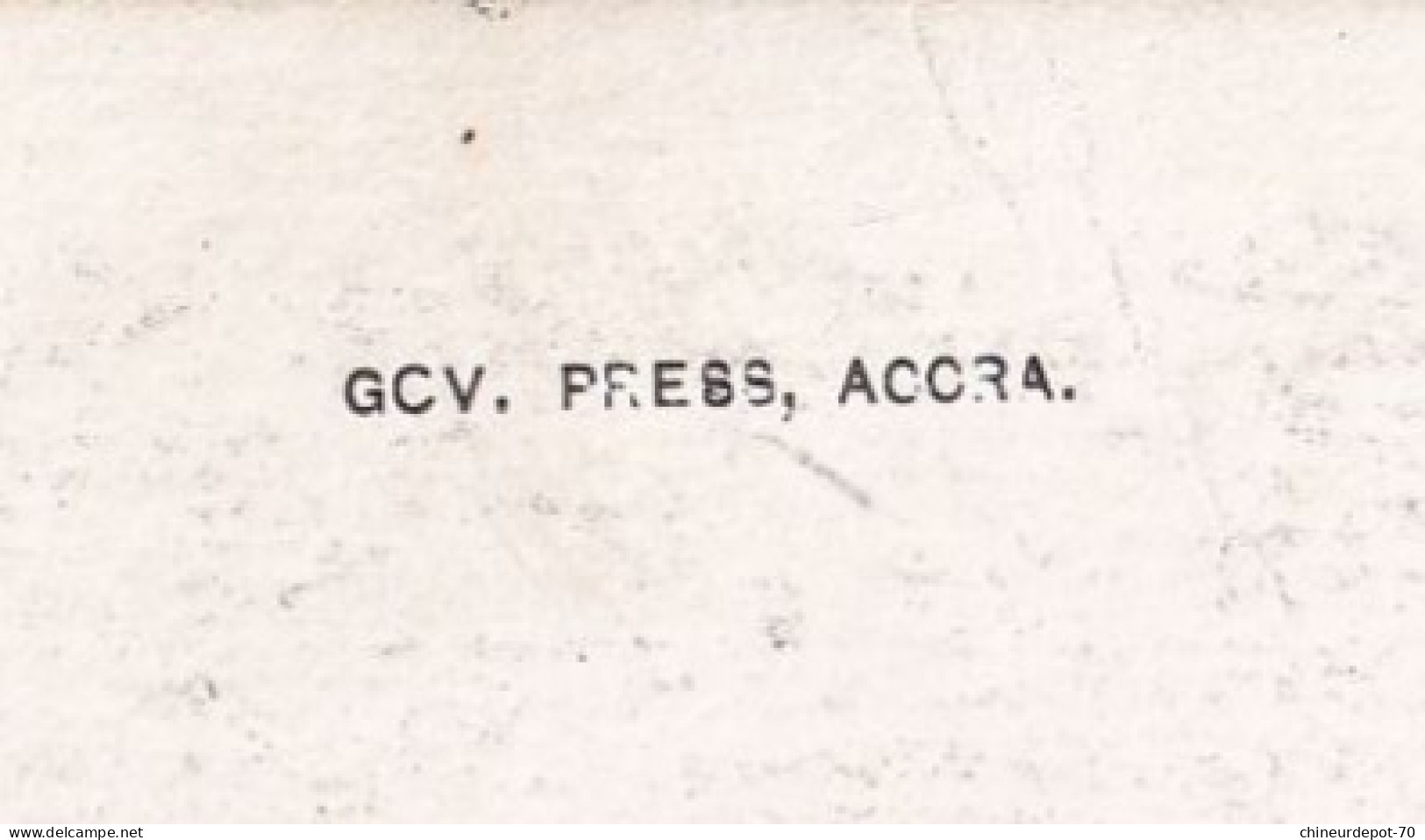 GCV PRESS ACCRA - Ghana - Gold Coast