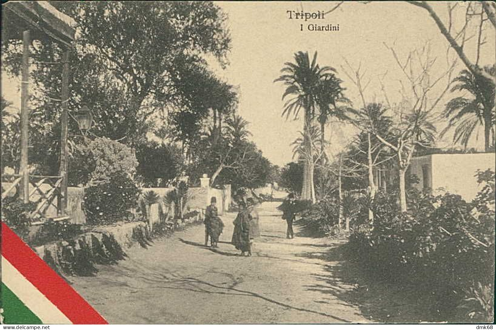 LIBIA / LIBYA - TRIPOLI - I GIARDINI - EDIZIONE RAGOZINO - 1911 (12335) - Libia