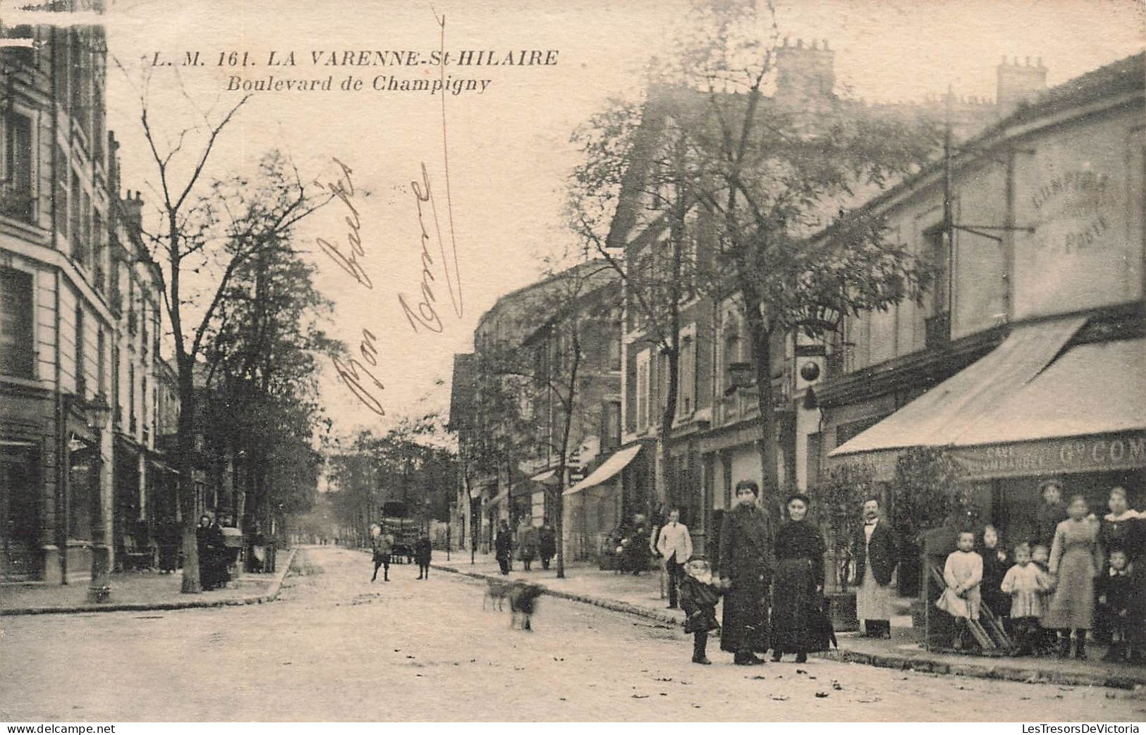 FRANCE - La Varenne St Hilaire - Boulevard De Champigny - Carte Postale Ancienne - Sonstige & Ohne Zuordnung