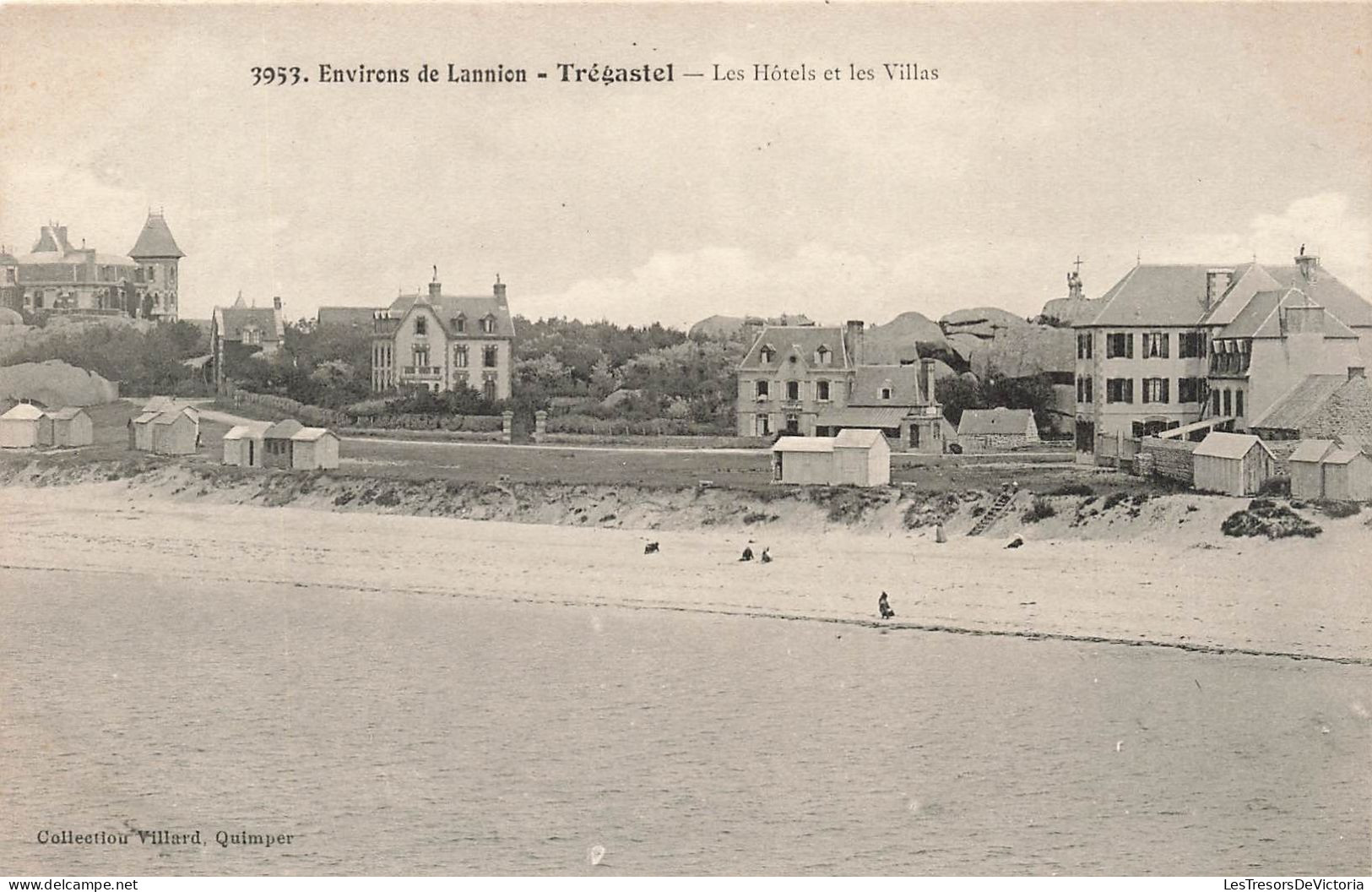 FRANCE - Trégastel - Environs De Lannion - Les Hôtels Et Les Villas - Carte Postale Ancienne - Trégastel