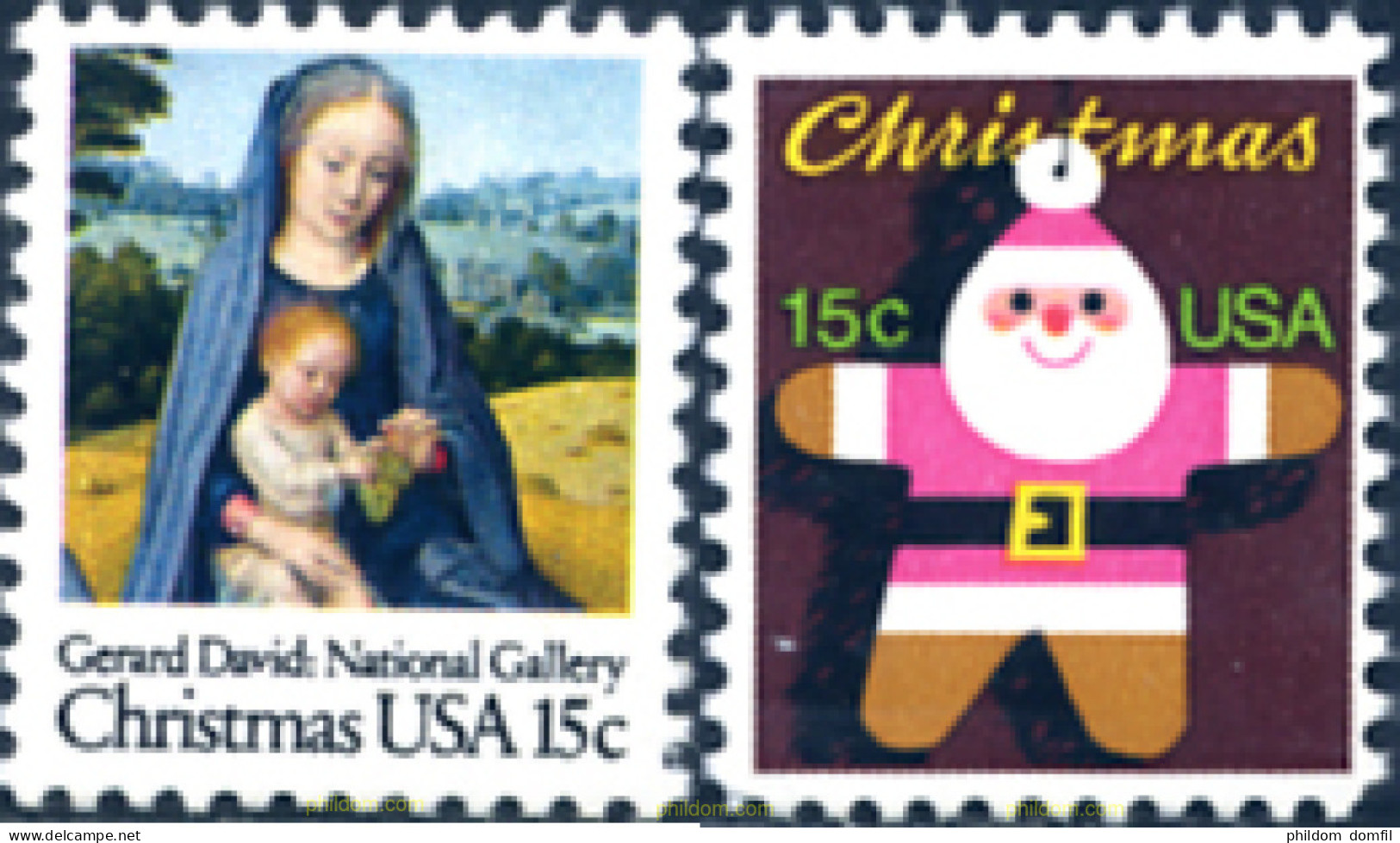244444 MNH ESTADOS UNIDOS 1979 NOEL - Unused Stamps