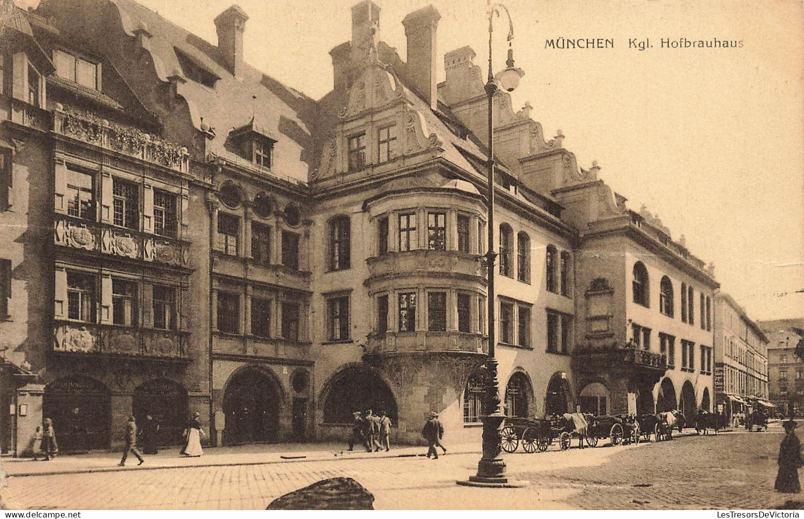 SUISSE - München - Vue Sur La Brasserie Royale - Animé - Carte Postale Ancienne - Münchenbuchsee