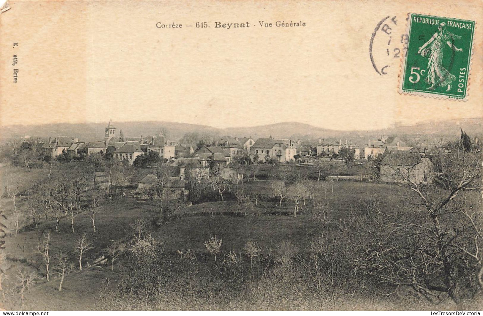 FRANCE - Corrèze - Beynat - Vue Générale - Carte Postale Ancienne - Other & Unclassified