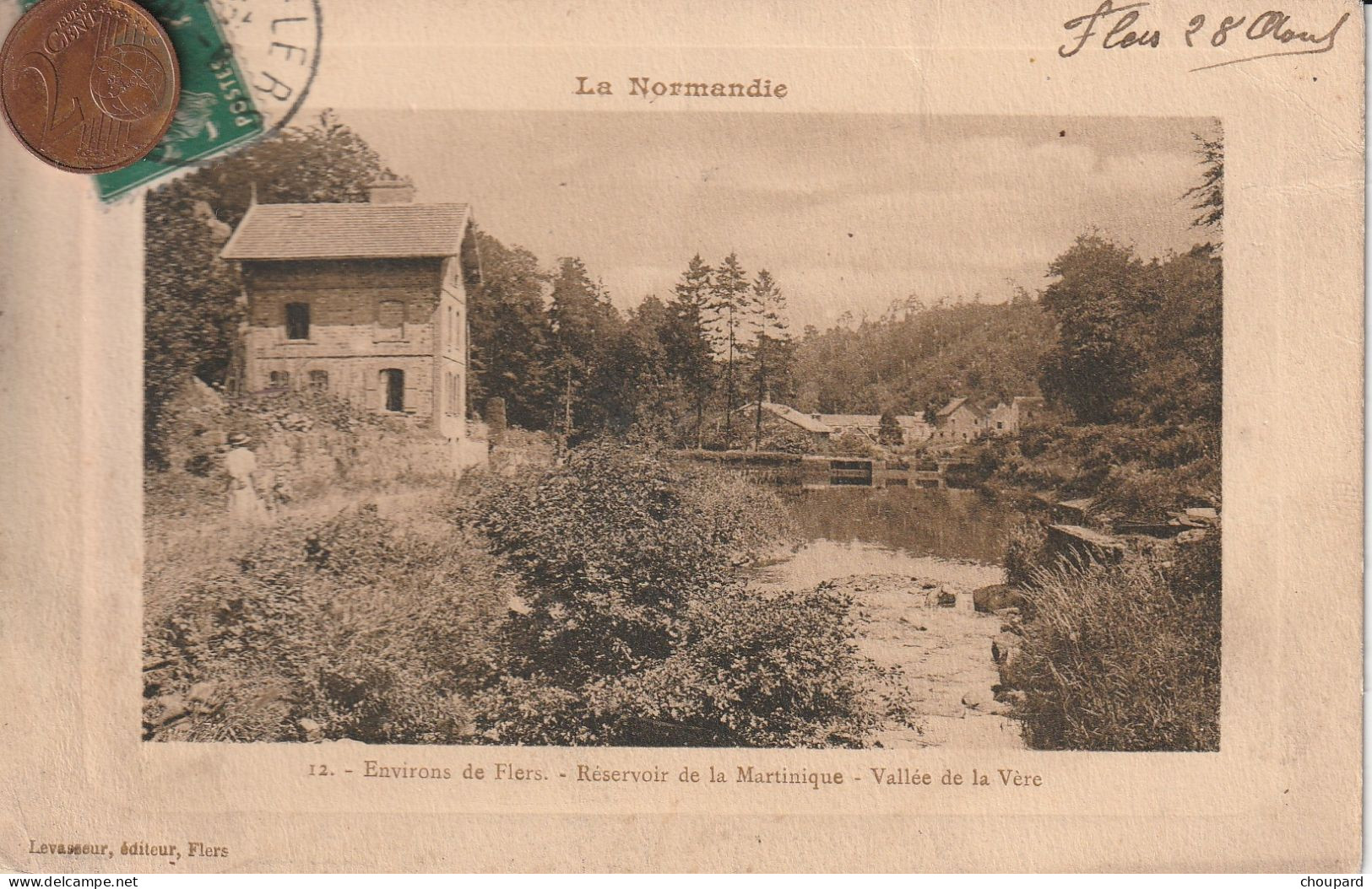 61 - Très Belle Carte Postale Ancienne   Environs De FLERS   Réservoir De La Martinique - Flers