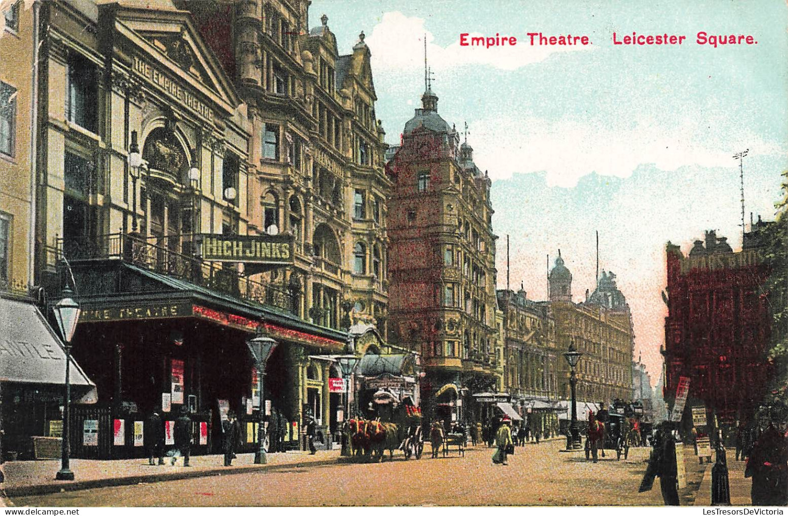 ROYAUME UNI - Leicester - Empire Theatre - Animé - Colorisé - Carte Postale Ancienne - Leicester