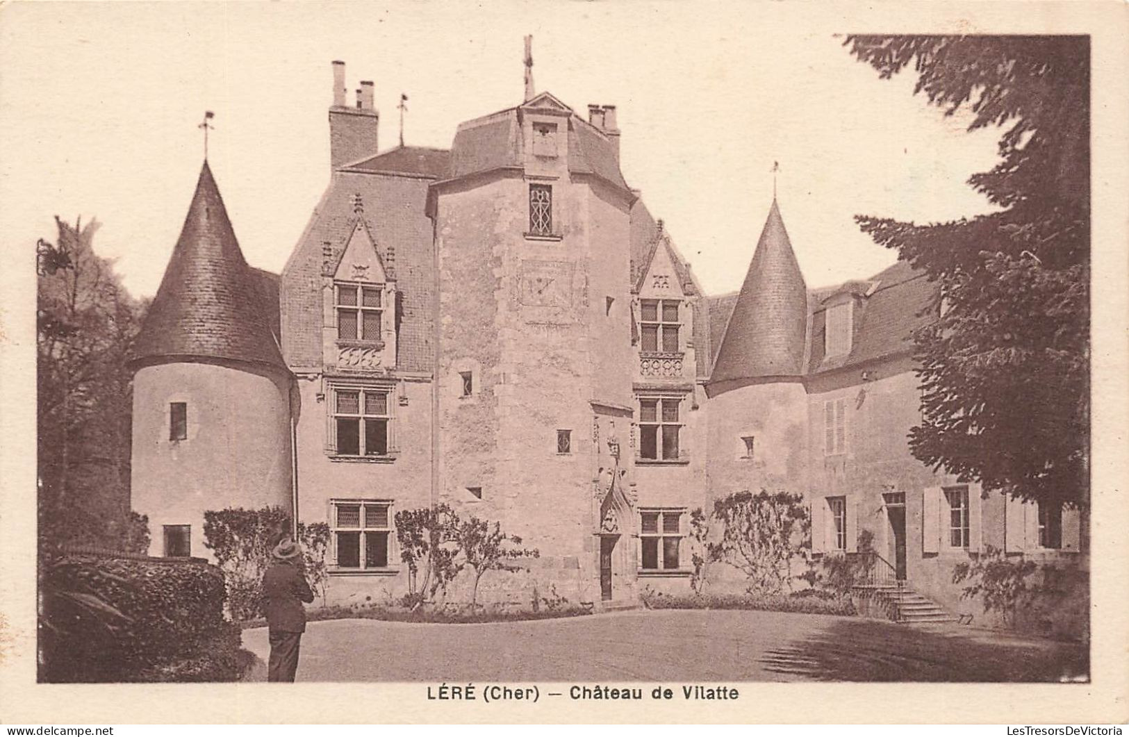 FRANCE - Léré - Vue Générale Du Château De Vilatte - Carte Postale Ancienne - Lere