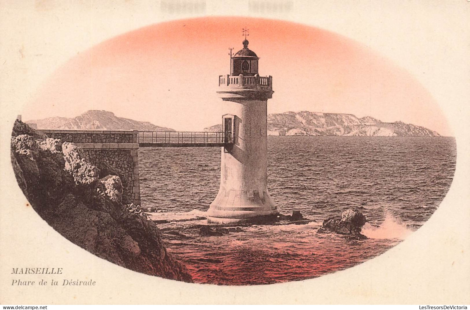 FRANCE - Marseille - Phare De La Désirade - Carte Postale Ancienne - Monuments