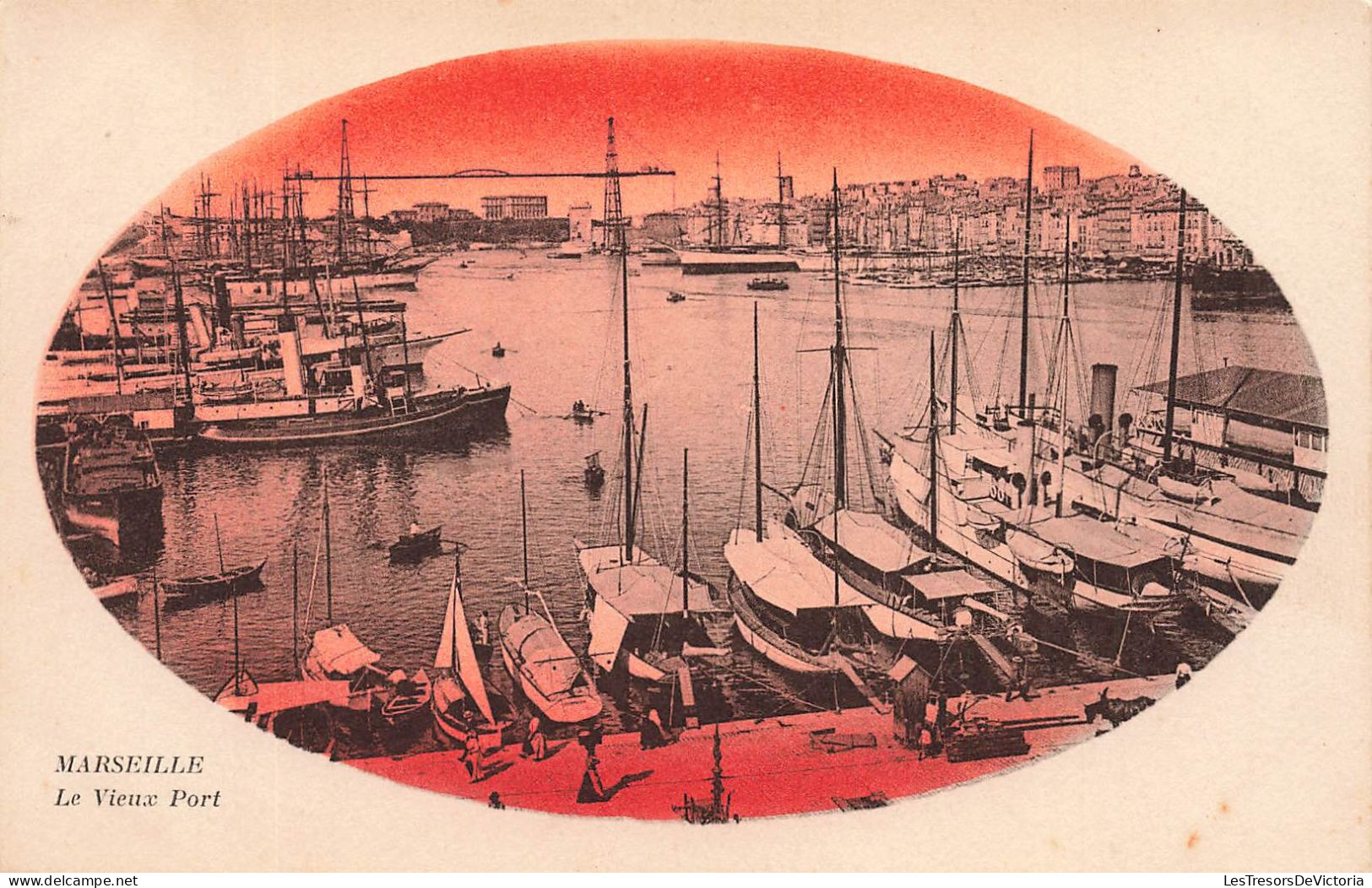 FRANCE - Marseille - Le Vieux Port - Carte Postale Ancienne - Oude Haven (Vieux Port), Saint Victor, De Panier