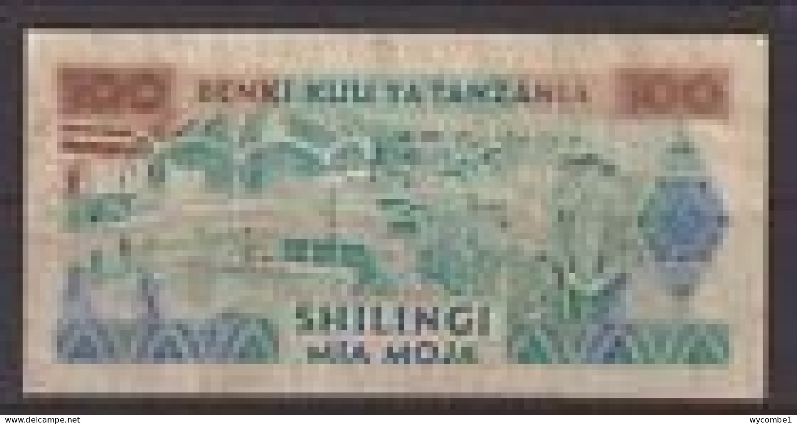 TANZANIA - 1993 100 Shillings Circulated Banknote - Tanzania