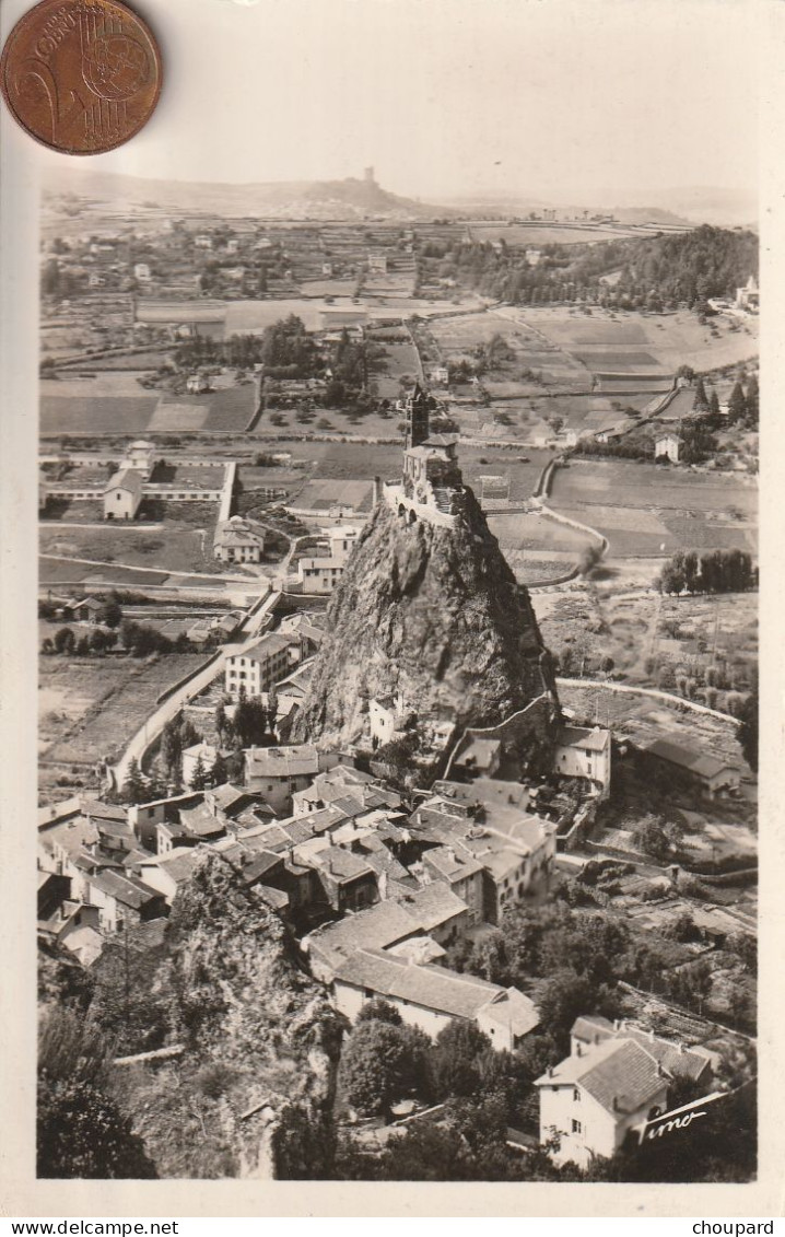 43 - Très Belle Carte Postale Ancienne  De  LE PUY   Aiguilhe Et Le Rocher Saint Michel - Le Puy En Velay