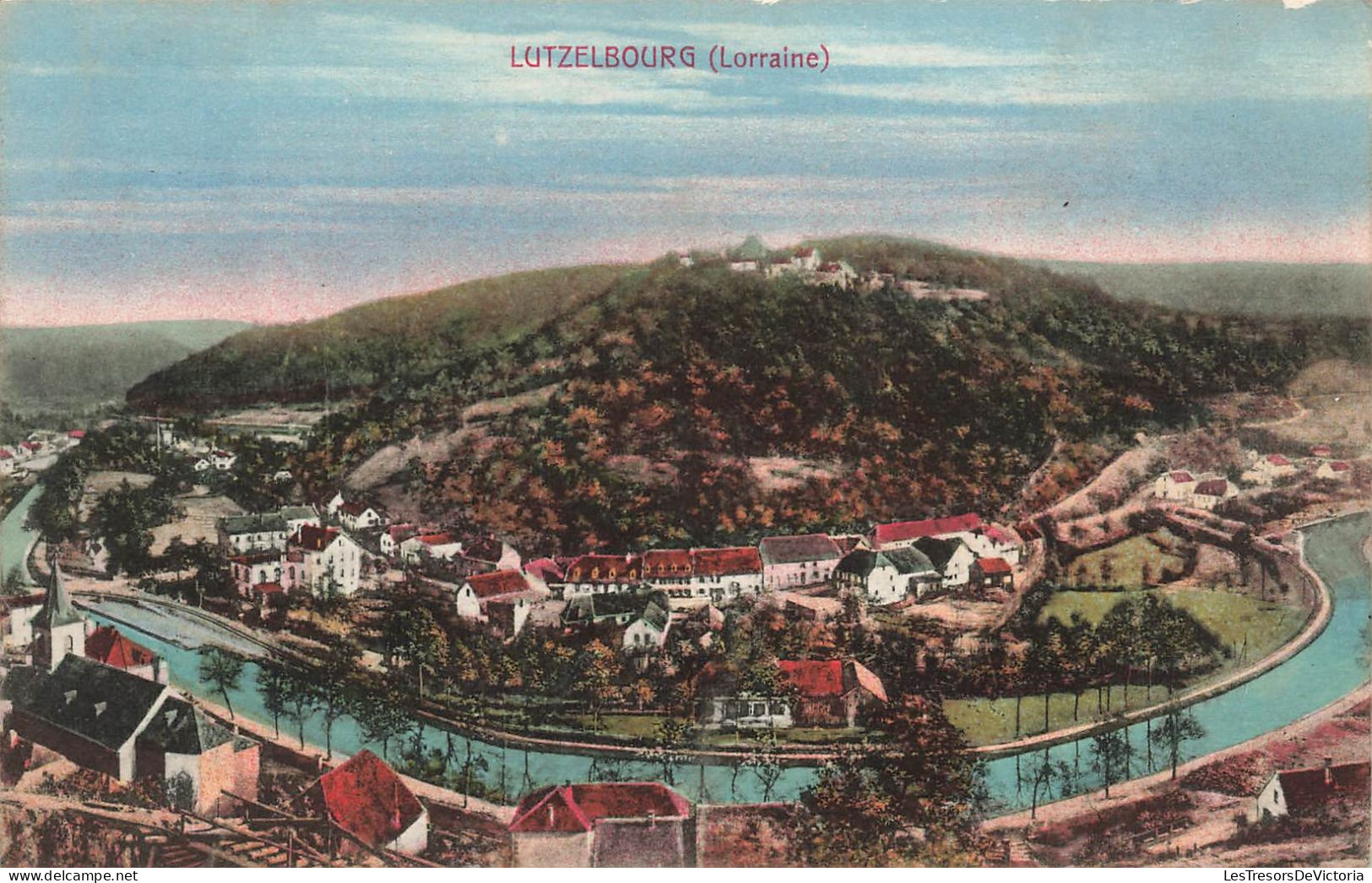 FRANCE - Lutzelbourg - Vue Générale - Colorisé - Carte Postale Ancienne - Other & Unclassified