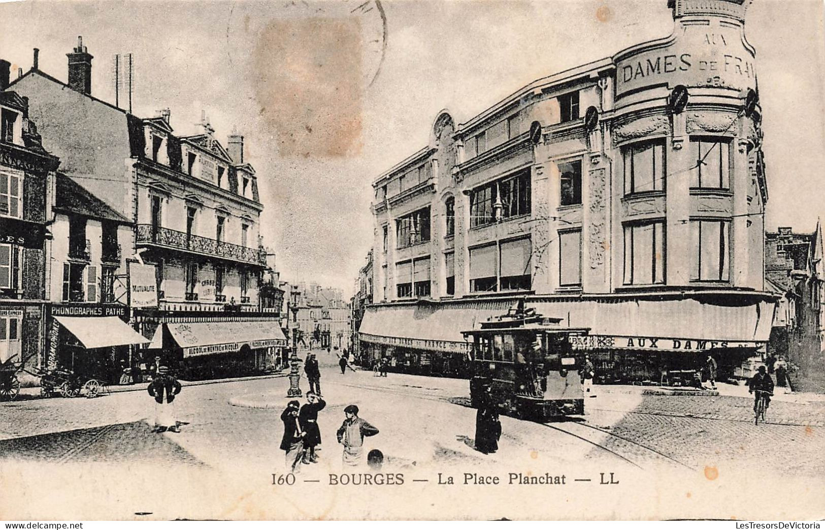 FRANCE - Bourges - La Place Planchat - LL - Carte Postale Ancienne - Bourges