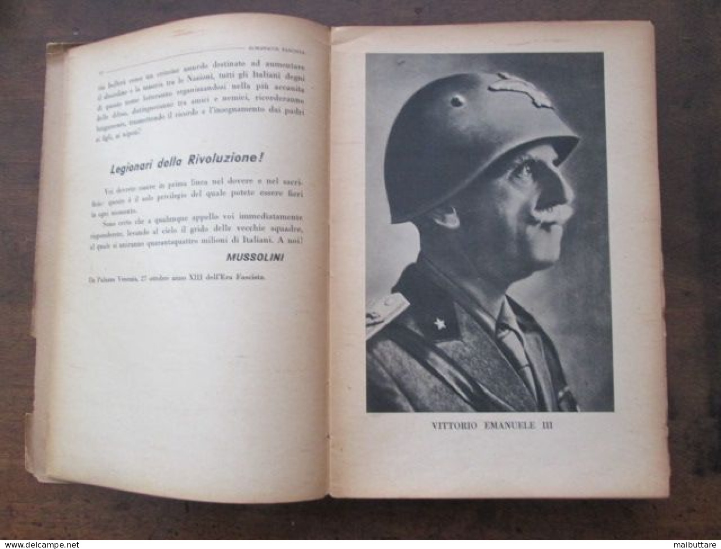Almanacco Fascista Del Popolo D'italia Anno 1936 Condizioni Buone - Bordo Scollato - Anglais