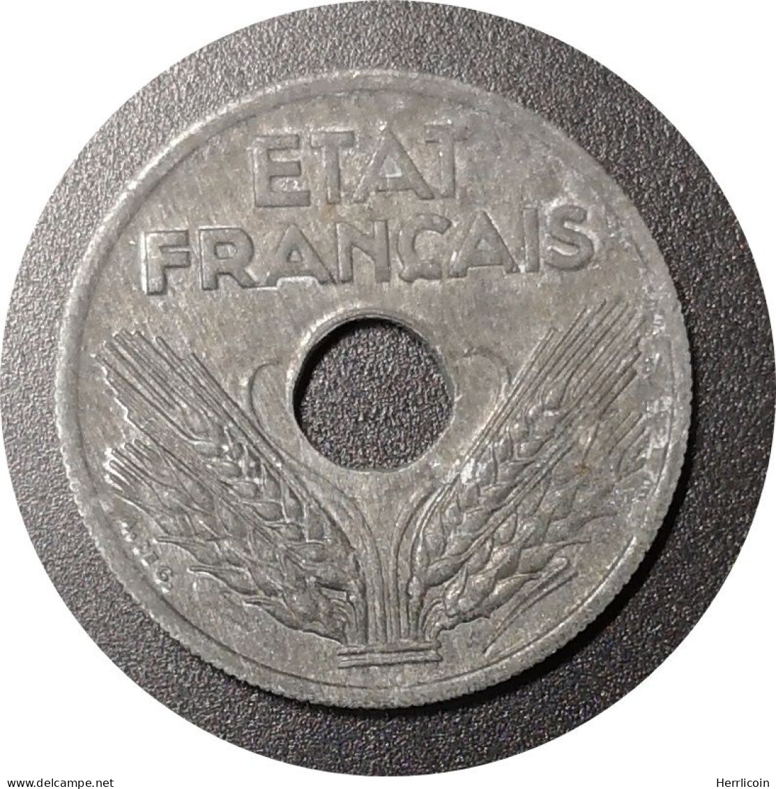 Monnaie France - 1941 - 10 Centimes Etat Français Grand Module - 10 Centimes