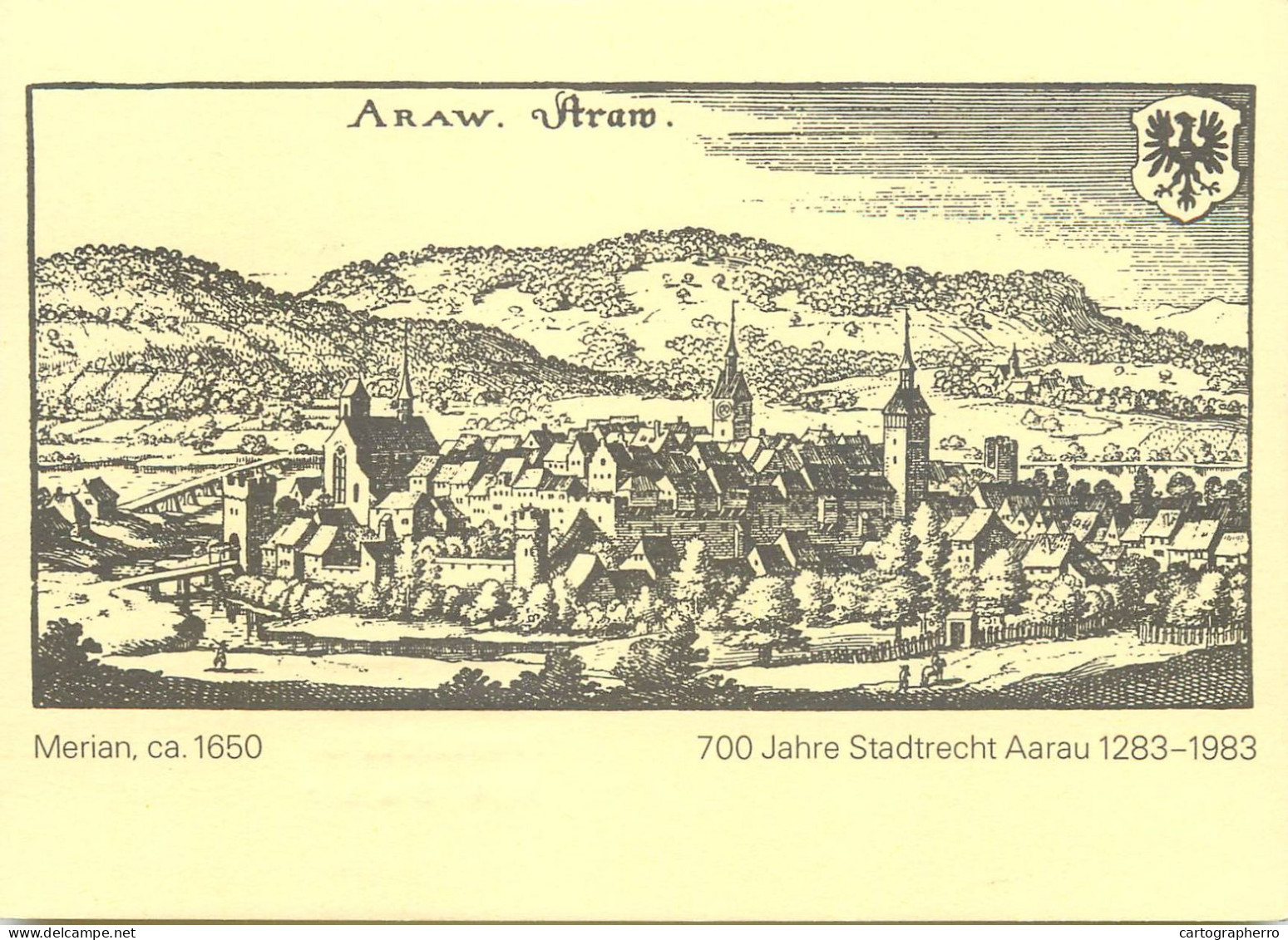 Schweiz 700 Jahre Stadtrecht Aarau 1283-1983 - Aarau