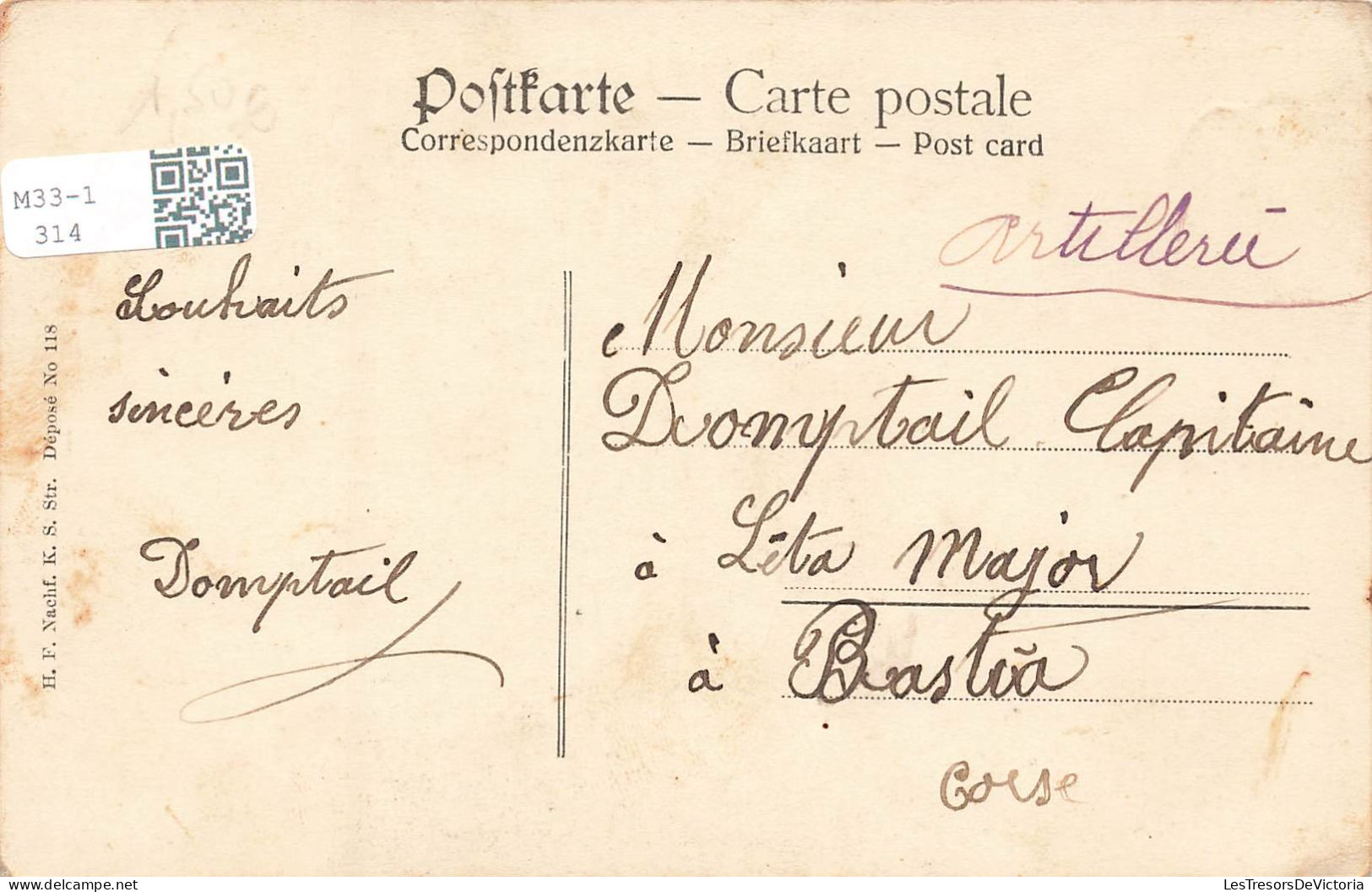 FRANCE - Costumes Alsaciens - Colorisé - Carte Postale Ancienne - Alsace