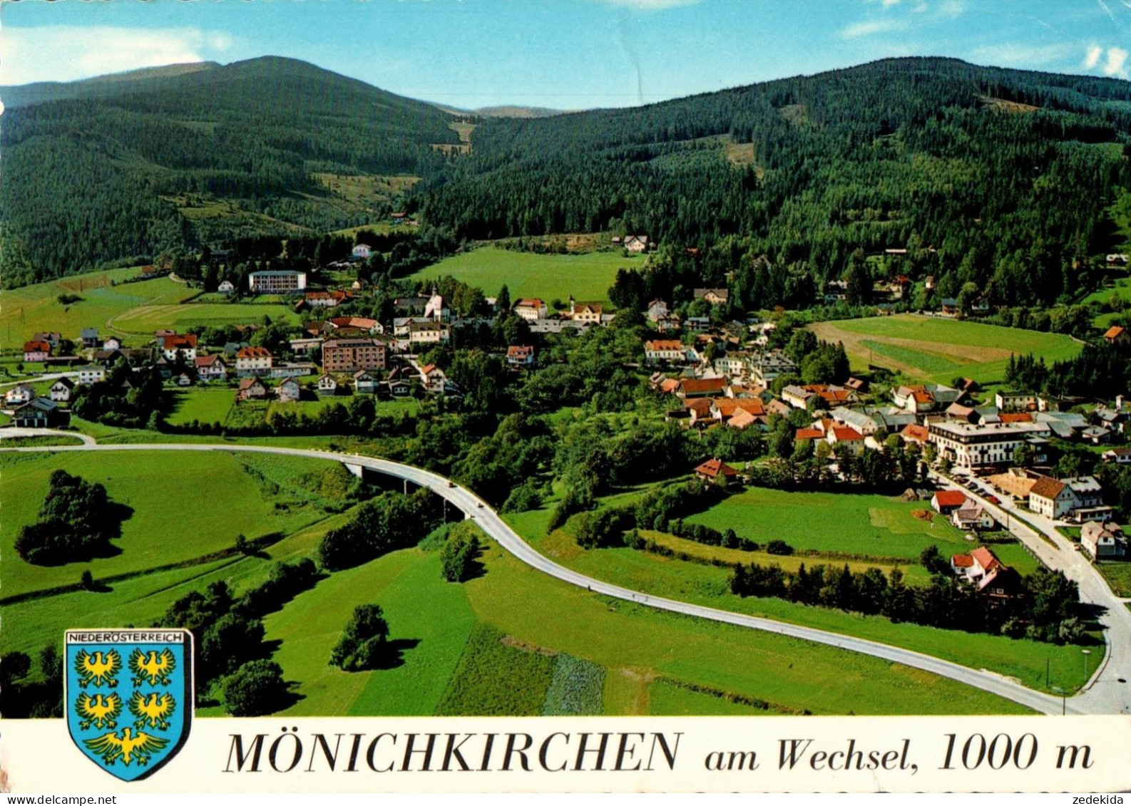 G9315 - Mönichkirchen Alpine Luftbild Luftaufnahme - ALB - Neunkirchen