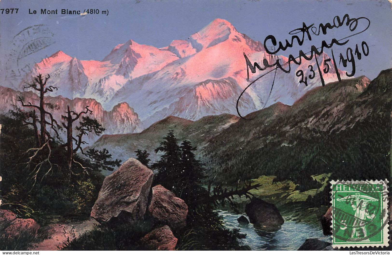 FRANCE - Chamonix Mont Blanc - Le Mont Blanc - Colorisé - Carte Postale Ancienne - Chamonix-Mont-Blanc