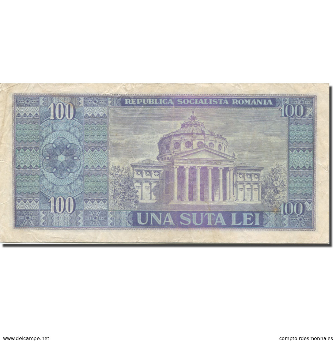 Billet, Roumanie, 100 Lei, 1966, KM:97a, TTB - Roumanie